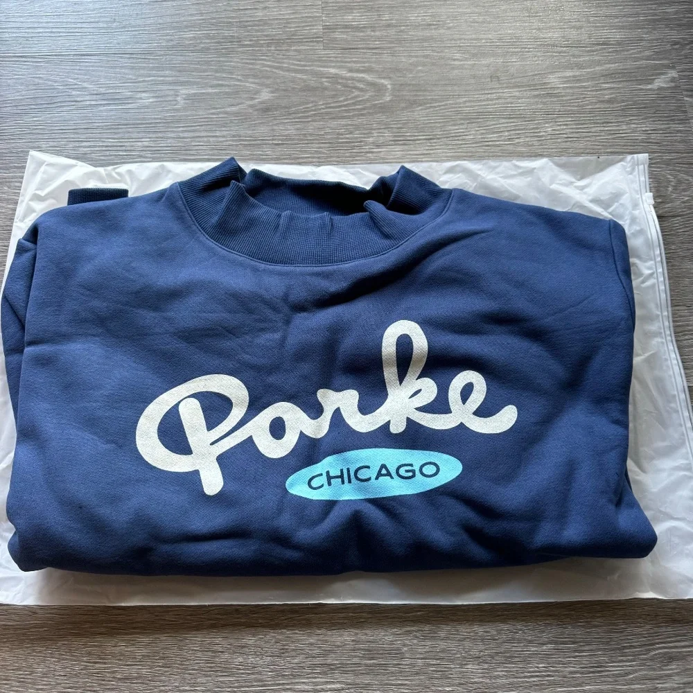 PARKE Chicago Signature Mockneck NWT - Picture 6 of 6